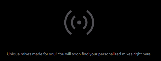 Still waiting for Tidal to find me something to listen to.